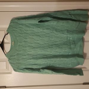 Forever 21 Aqua Sweater
